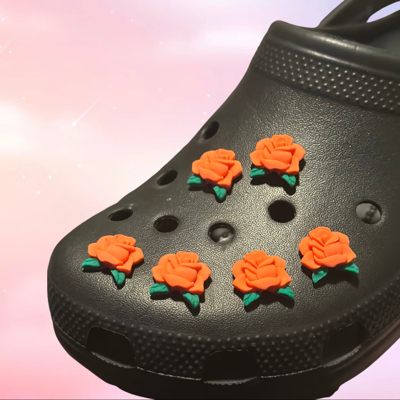 Shoe charms | Valentine’s Day | Roses | gifts for her | Valentines | Love | Rose shoe charms