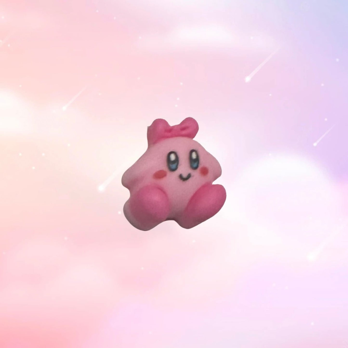 Kirb shoe charms | Kirb | Poyo| Dreamland| Super smash| Kawaii | Pink | aesthetic| cute | Shoe Charms |