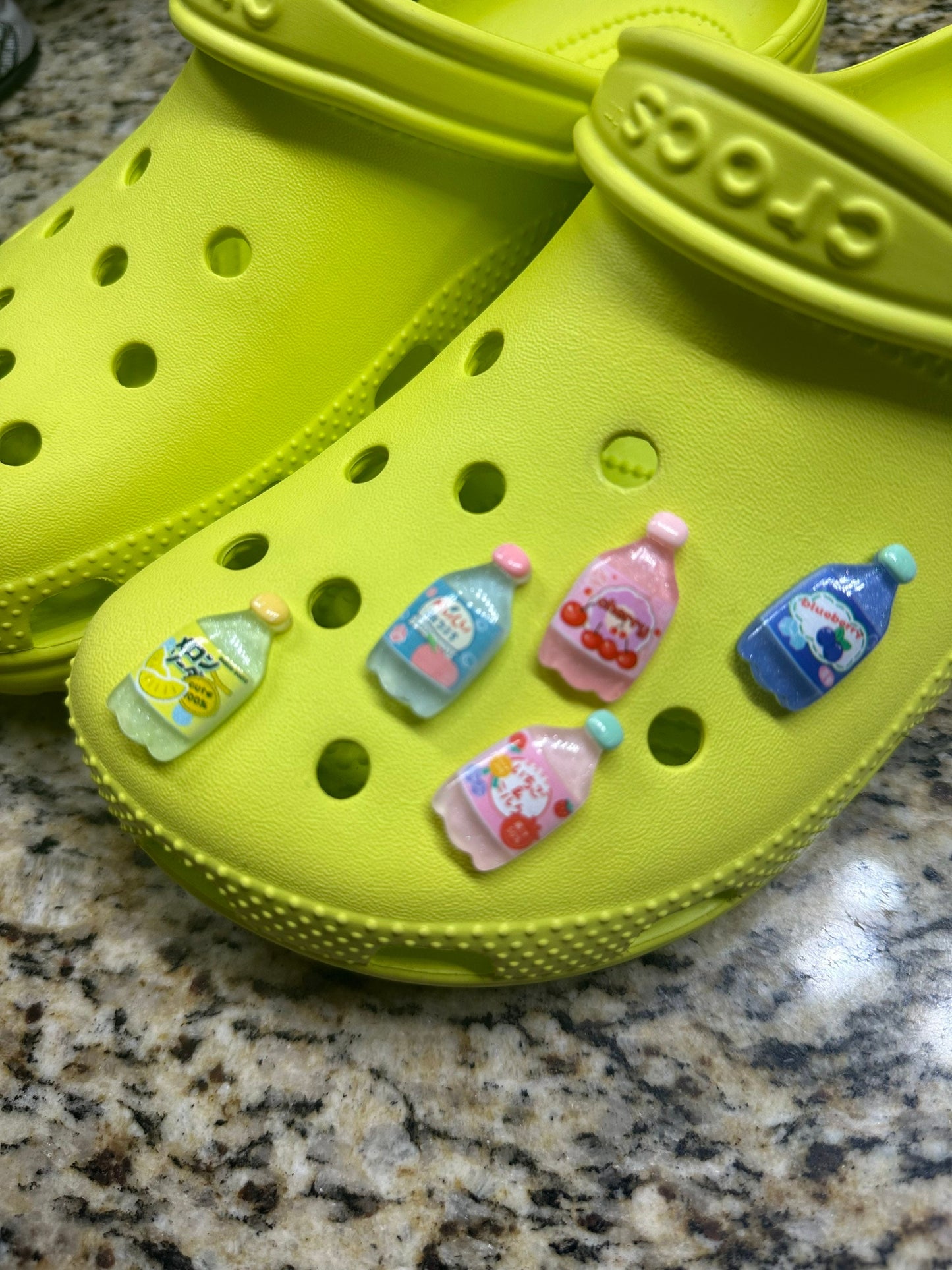Kawaii | Croc charms | Korean soda | Japanese drinks | Shoe charms | Cute | Glitter charms | Fizzy drink | soda pop | funny drink