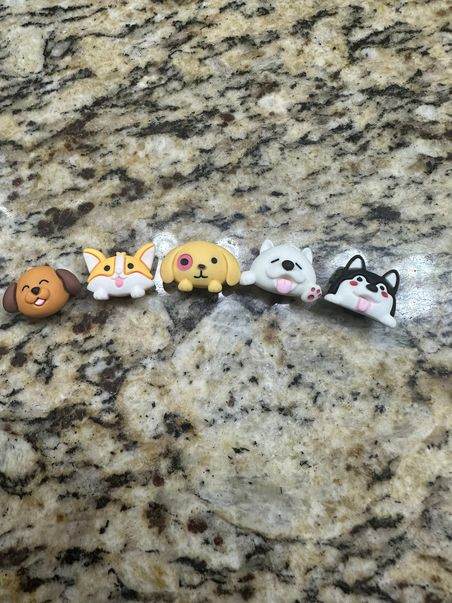 Dog charms| puppy shoe charms| rescue| husky| Akita| mutt | corgi| toe beans | paw print | shelter | puppy | doggy | cute | dog paws