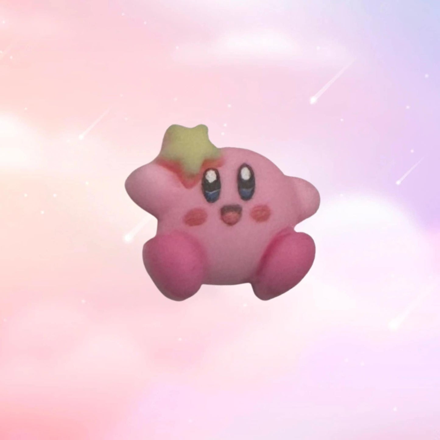 Kirb shoe charms | Kirb | Poyo| Dreamland| Super smash| Kawaii | Pink | aesthetic| cute | Shoe Charms |