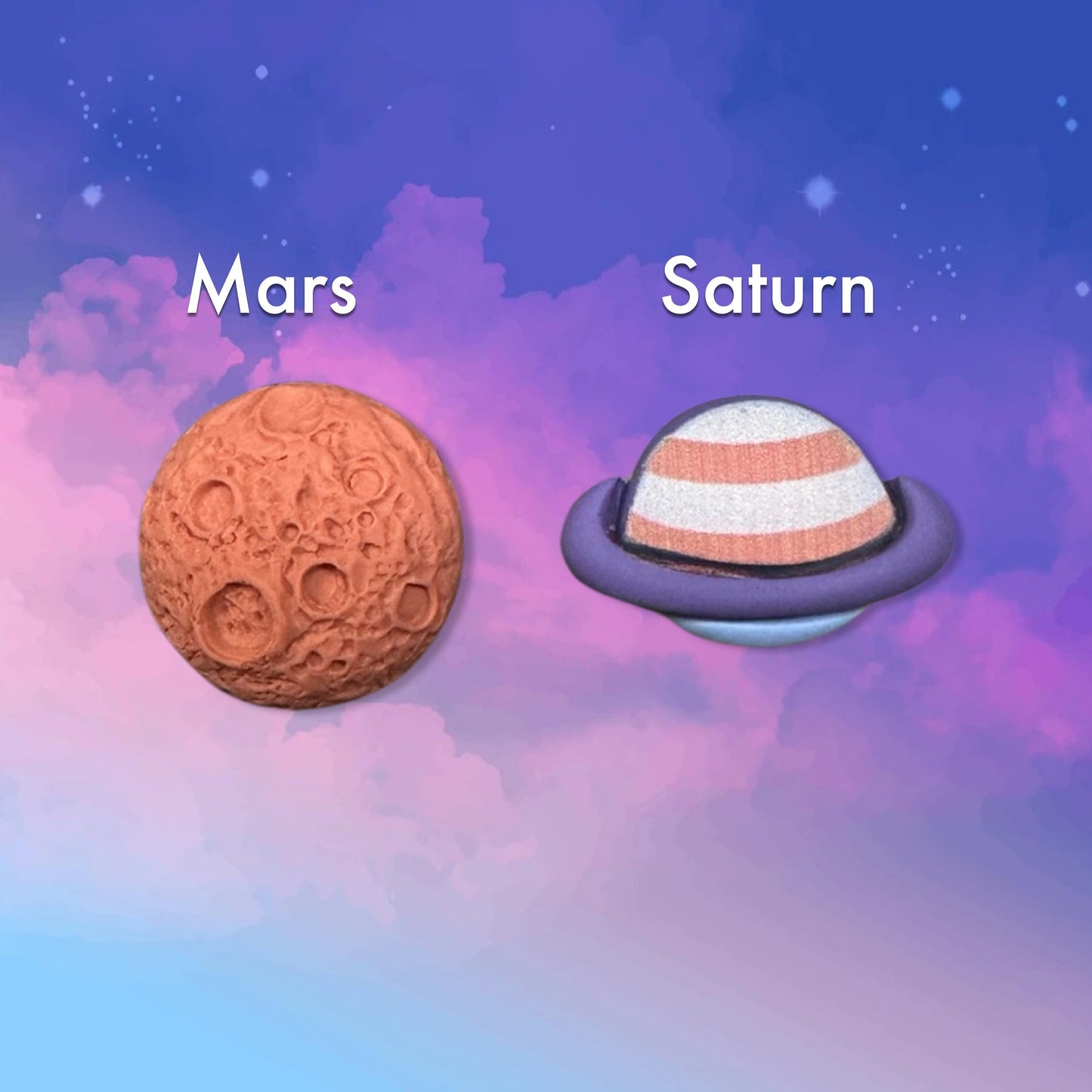 Shoe charms | Space| Outer space| Galaxy| Mars| Planet Earth| Astronaut| Space exploration| UFO| Gifts for boys |