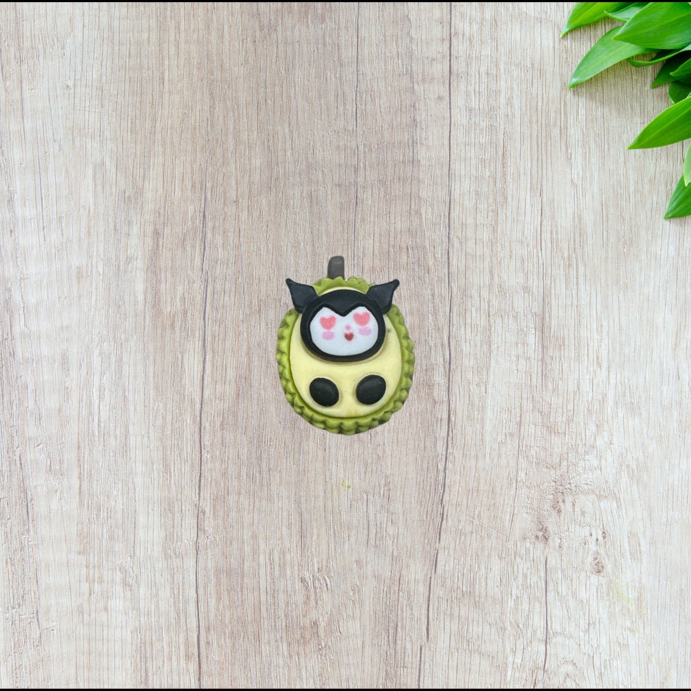 Durian Sanriod | Durian fruit shoe charms | Jackfruit charm | shoe charms | Kawaii fruits | Sanriod | Jack Fruit | Tropical | Kawaii