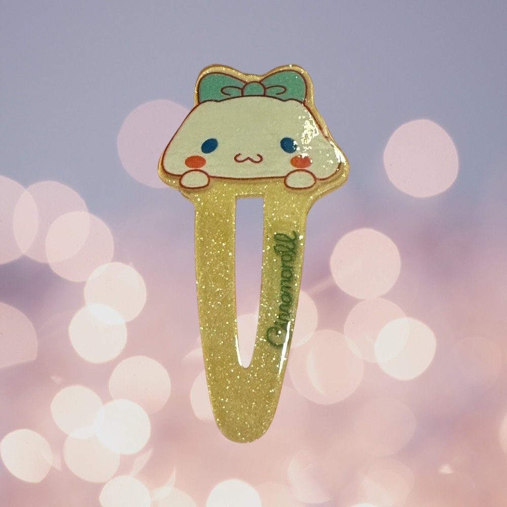 Cute hair clips | Kawaii hair accessories | Cinnmoroll hair clips | Alligator hair clips | Barrettes | Kuromi | My Melody hair clips | Cute