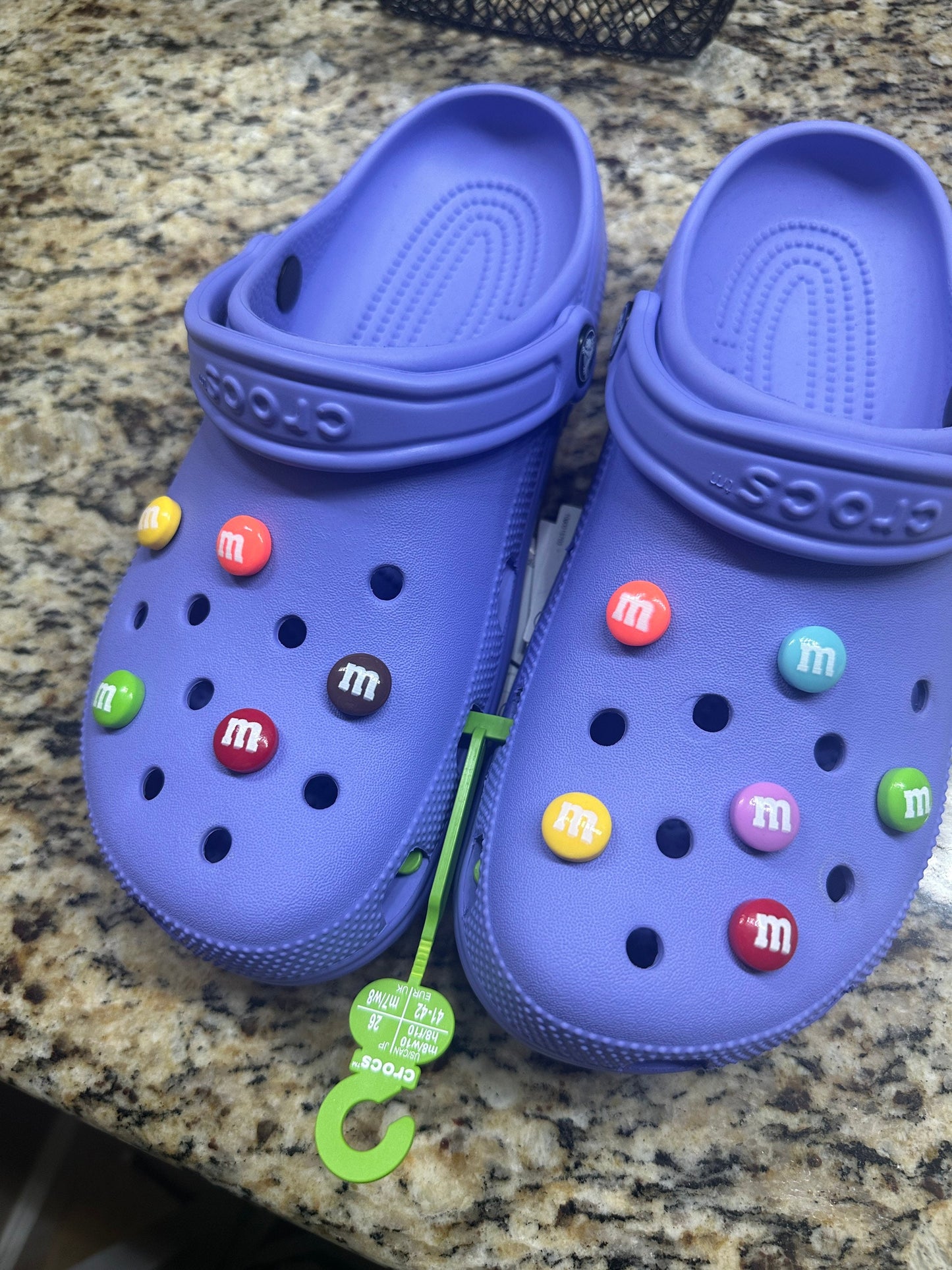 M&M Candy Shoe charms | Chocolate candies | Candy charms | MMs | Colorful candy charms | 3d shoe charms | 3d food | Candies