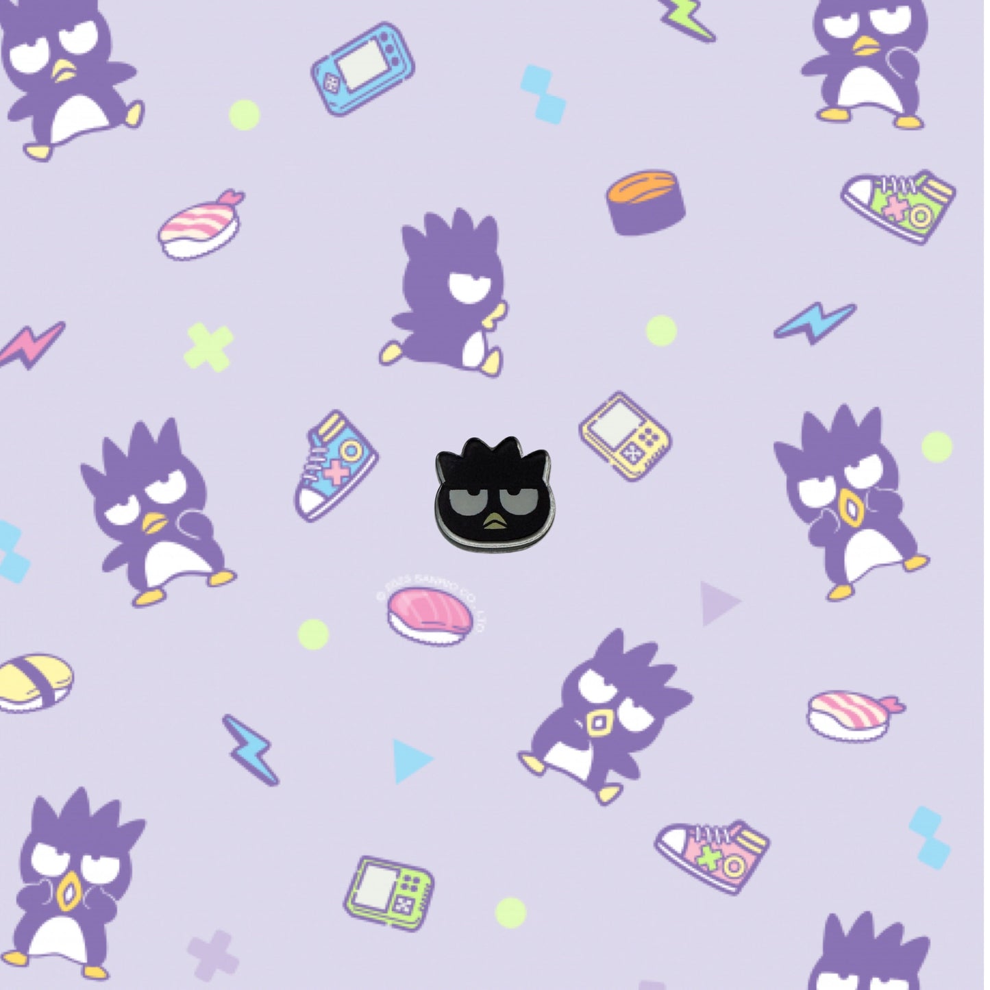 Random Bad pengu shoe charms | Chocolate kitty| bad Maru | shoe charms | kawaii | Black penguin | 1,3,5,10 pcs | Sanri | badtz | maru