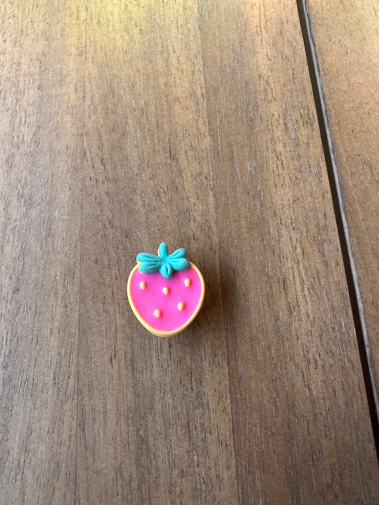 Strawberry Shoe charms | kawaii aesthetic | Strawberry candy | shoe charms | 3D shoe charm | Vibrant | Glossy |