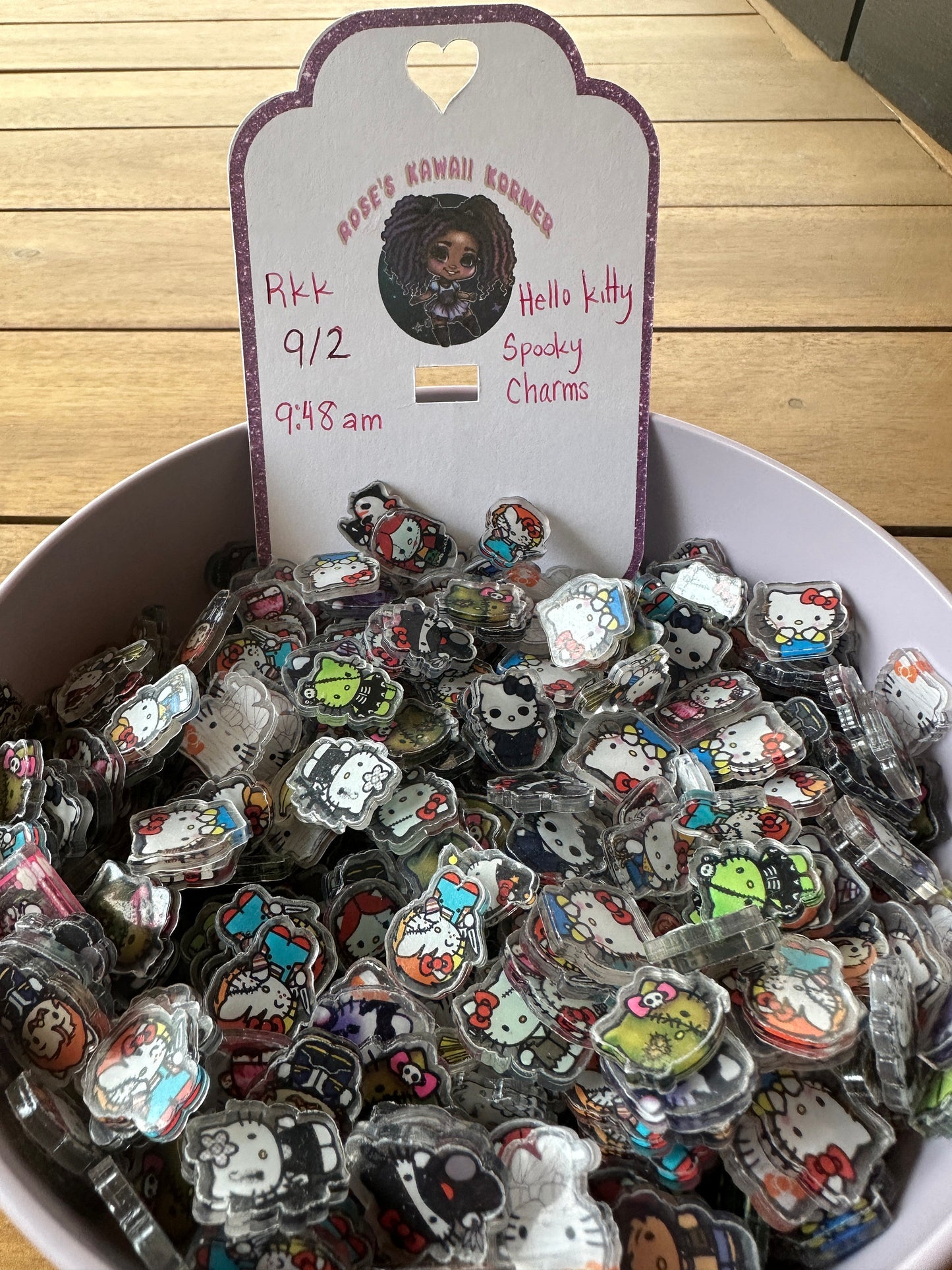 Halloween HK Charms | small acrylic, charms | Halloween