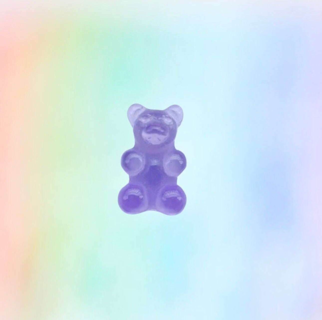 Gummy bear | shoe charms | rainbow bears | jelly resin | shoe charms | KAWAII | gummi bears | candy charms | 3D charms