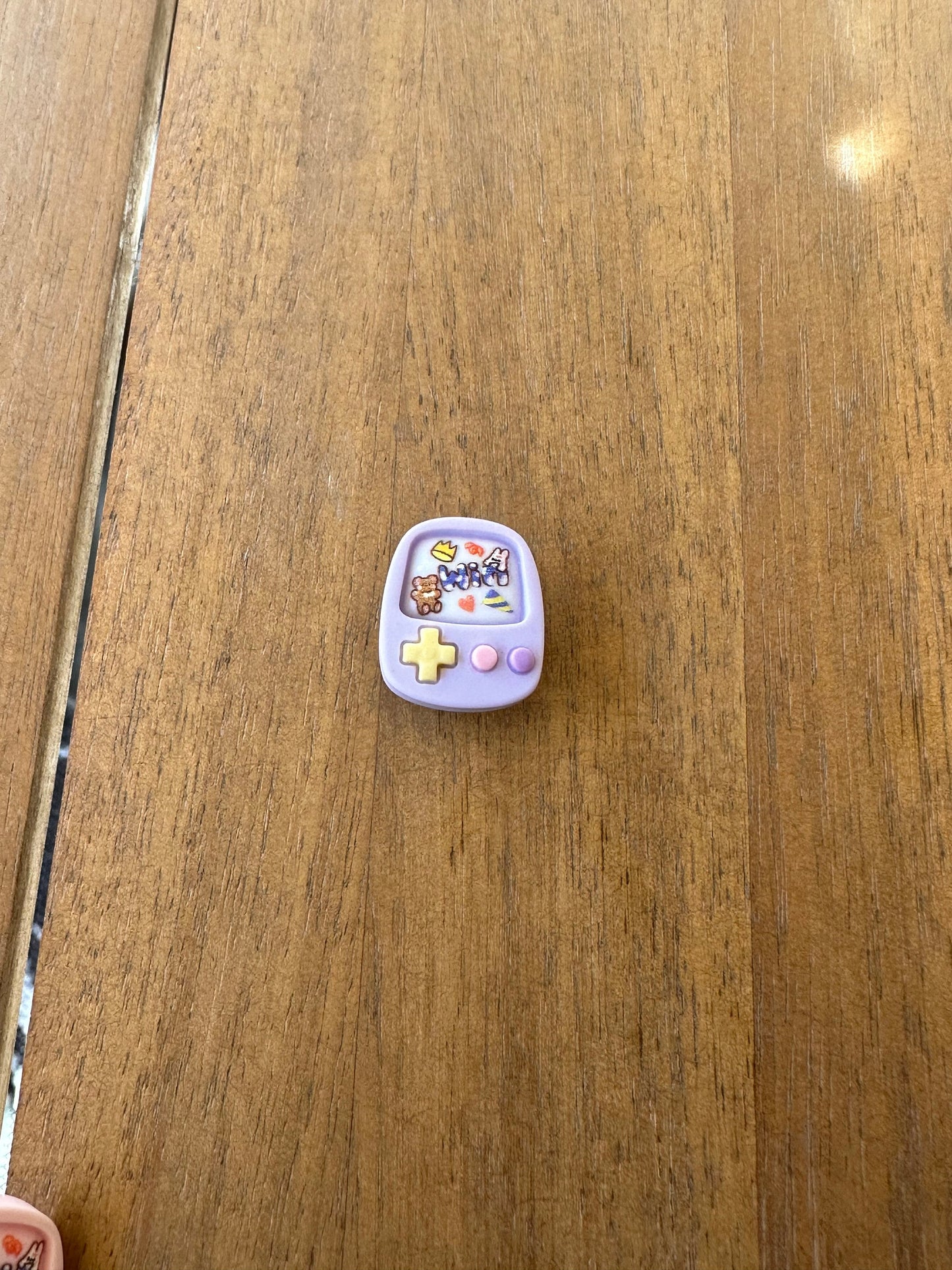 Gaming Shoe Charm | Tama inspired | Nano pet | gigapet | kawaii | cute | Pastel | Pocket Monsters | mini game | pocket play | handheld |