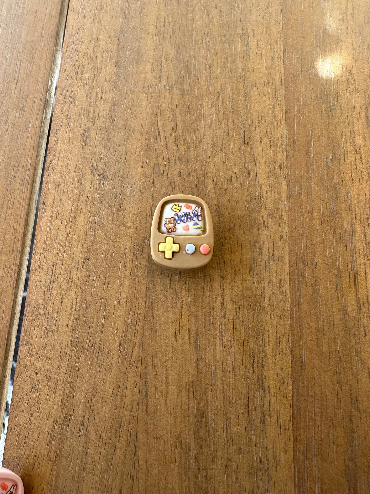 Gaming Shoe Charm | Tama inspired | Nano pet | gigapet | kawaii | cute | Pastel | Pocket Monsters | mini game | pocket play | handheld |
