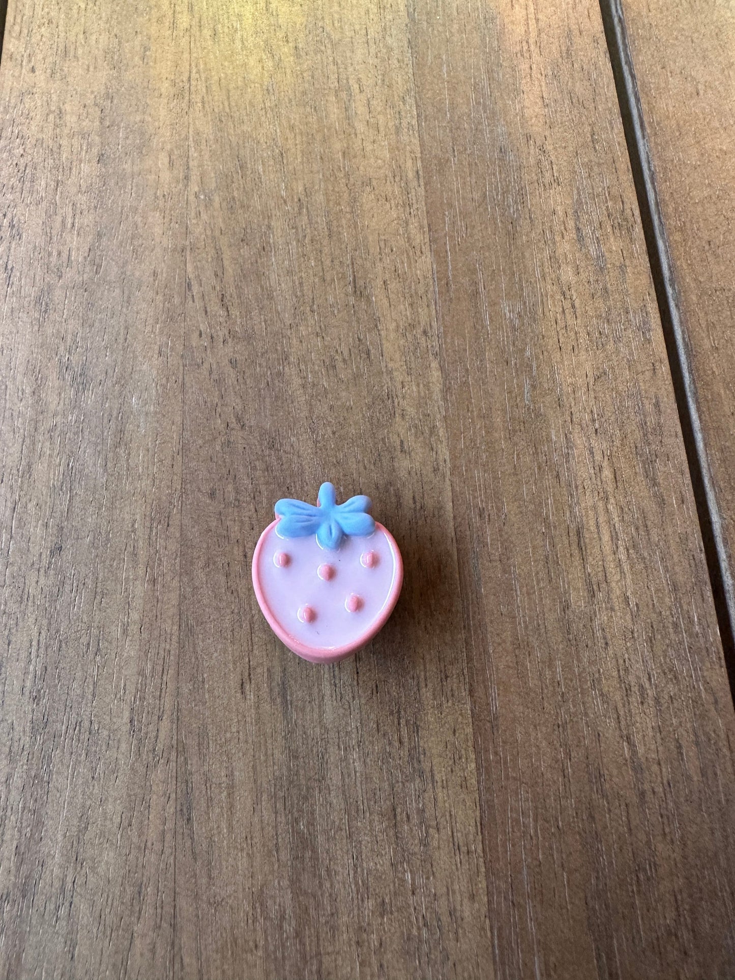 Strawberry Shoe charms | kawaii aesthetic | Strawberry candy | shoe charms | 3D shoe charm | Vibrant | Glossy |
