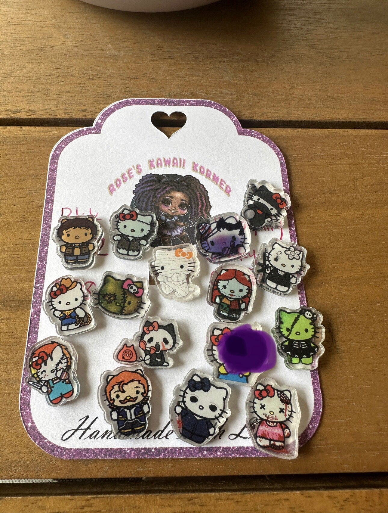 Halloween HK Charms | small acrylic, charms | Halloween