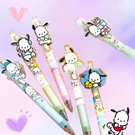 Kawaii Japanese Character pochacco pens, pens for students, pens for teachers, stationary gift