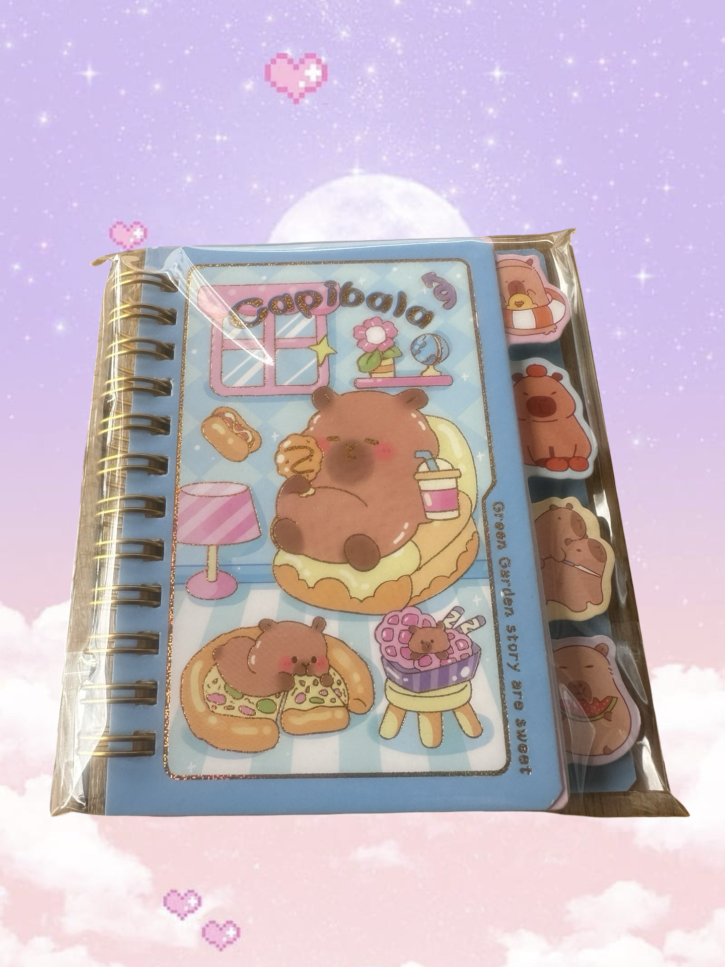 ✨  Capybara Capibala Kawaii Spiral Notebooks  ✨