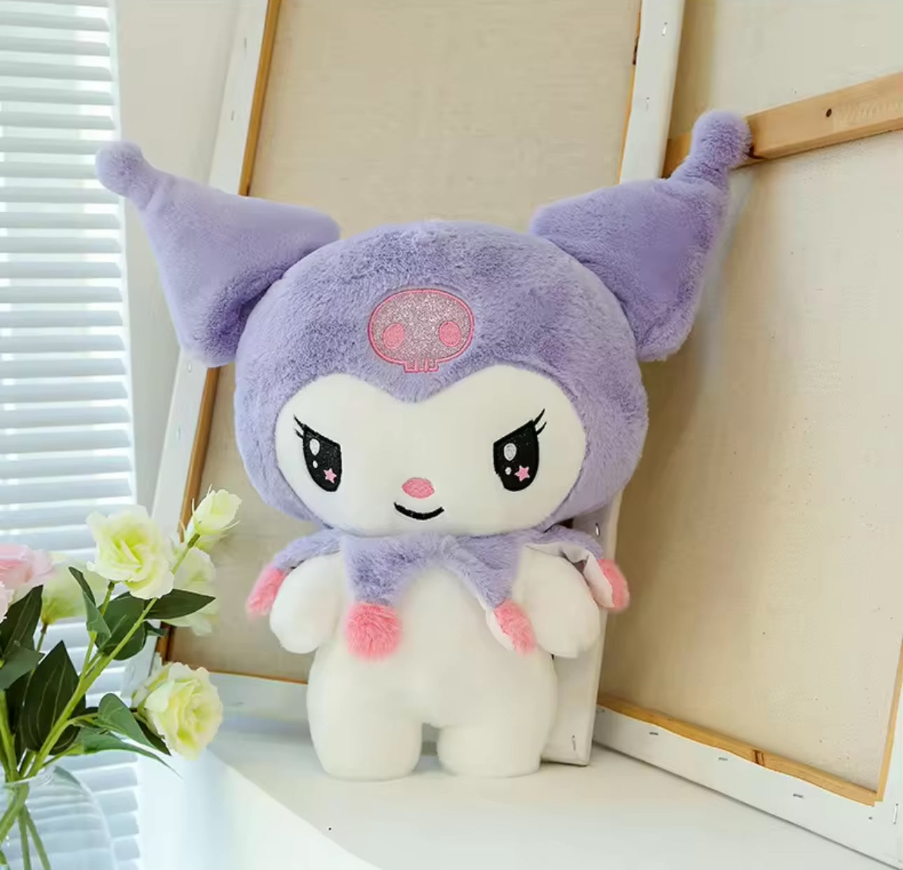 Kuromi and My Melody 20” Starry Eyes Plush