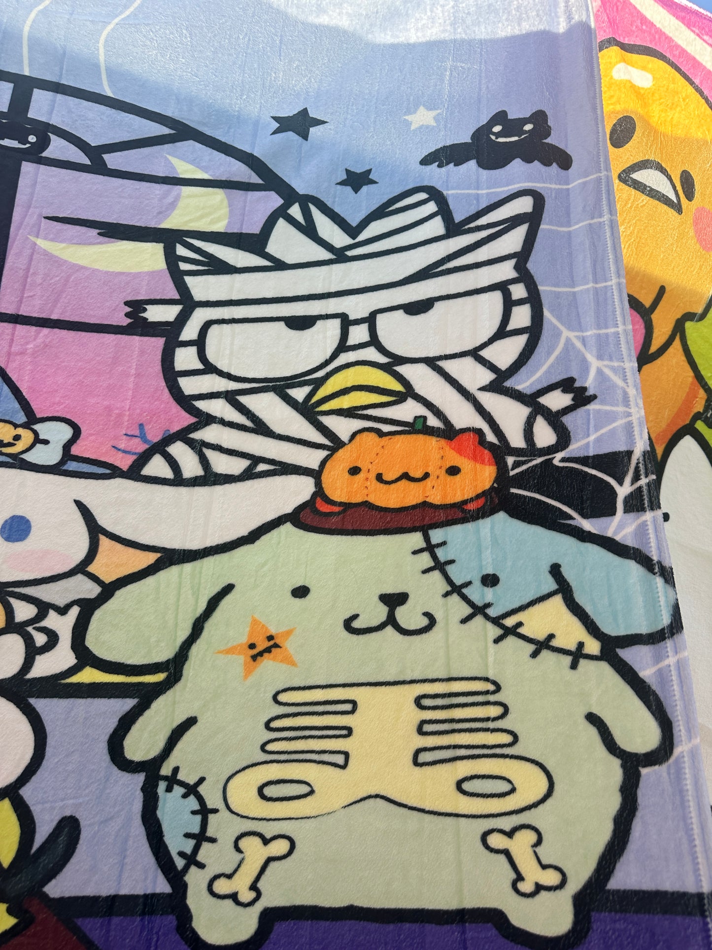 Sanrio Hello Kitty & Friends Halloween Throw Blanket