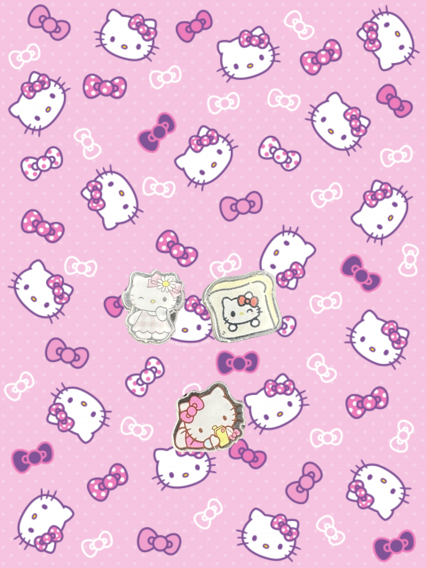 Hello Kitty shoe charms| kawaii | 1,3,5,10 pcs