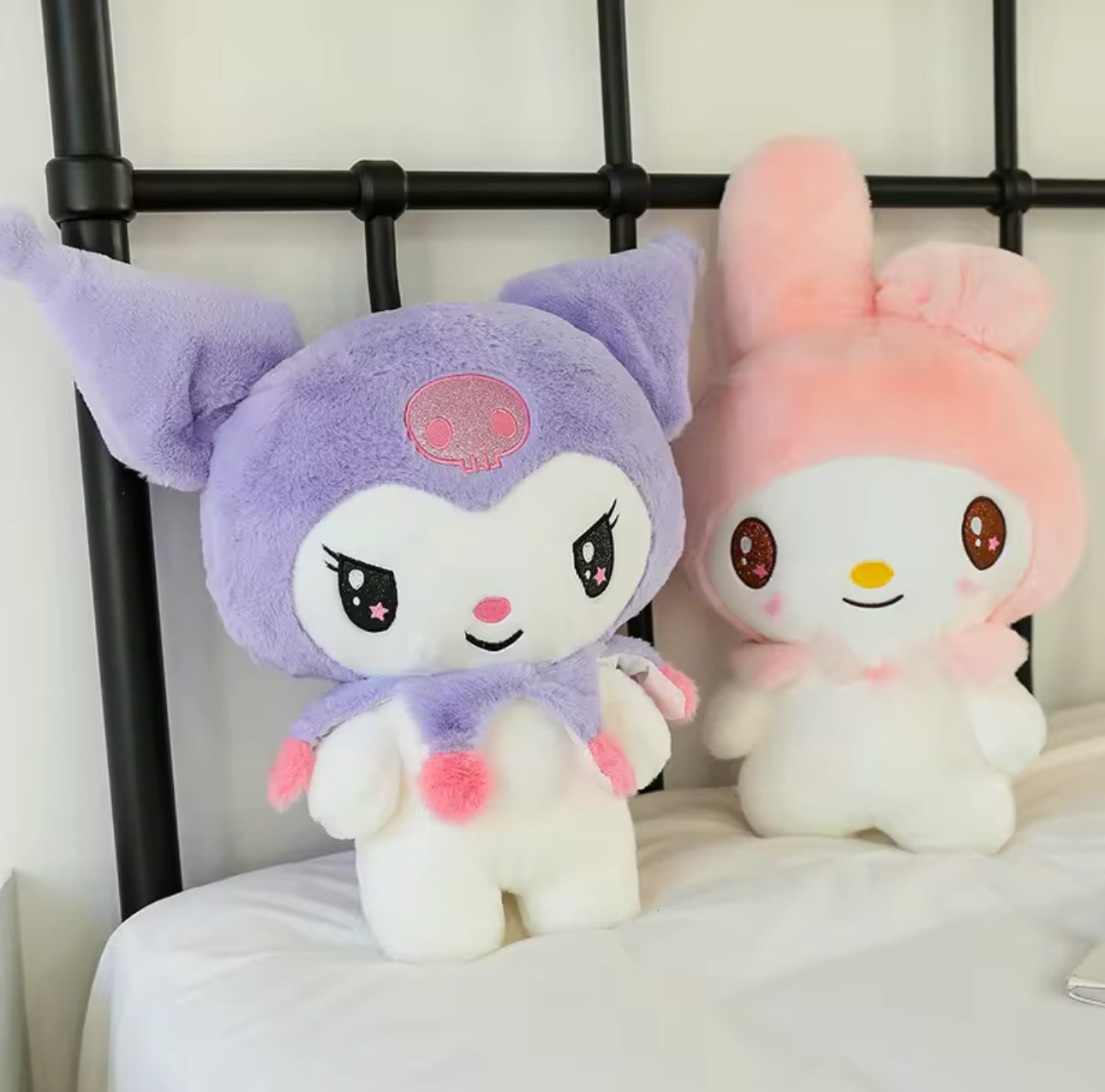 Kuromi and My Melody 20” Starry Eyes Plush