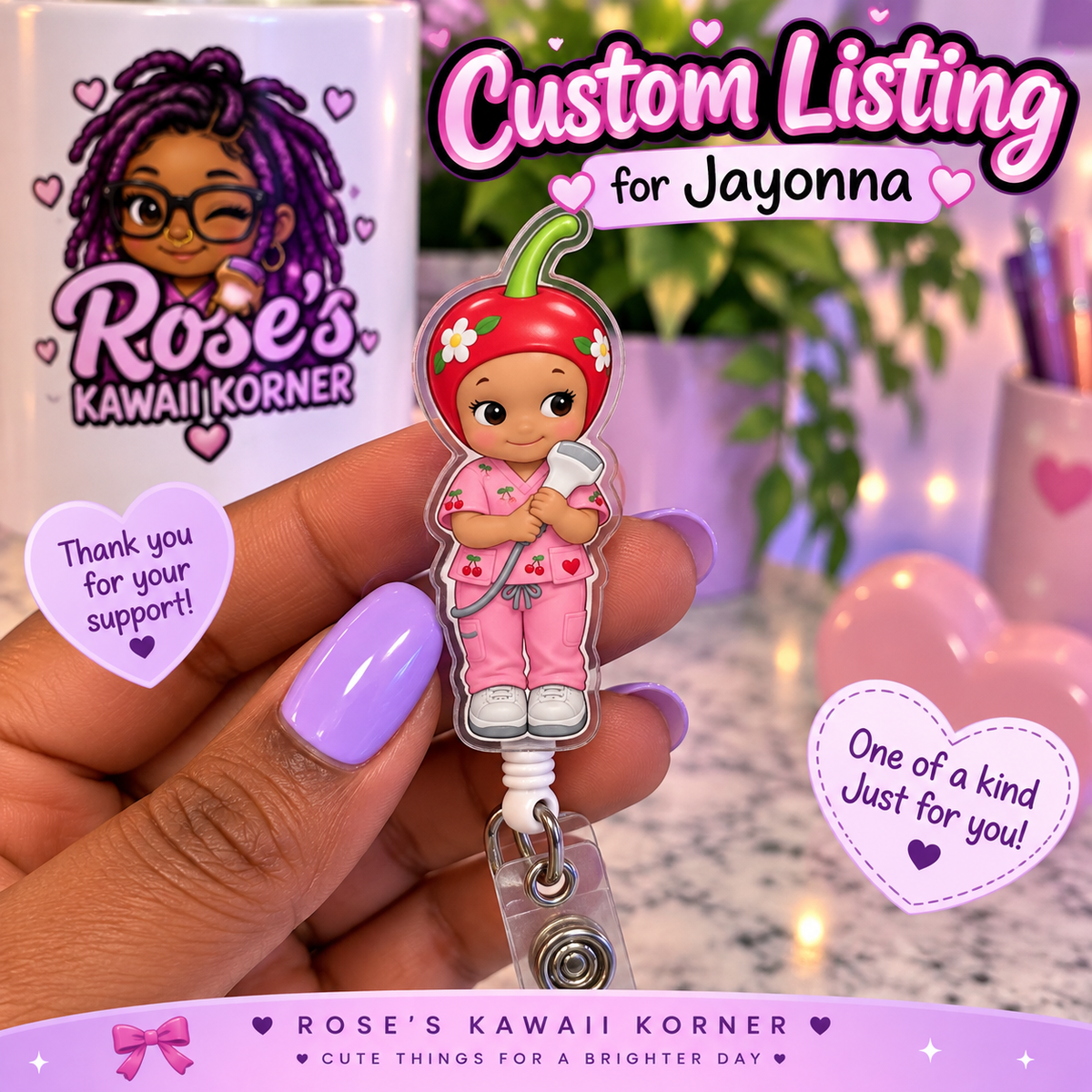 Custom listing for Jayonna