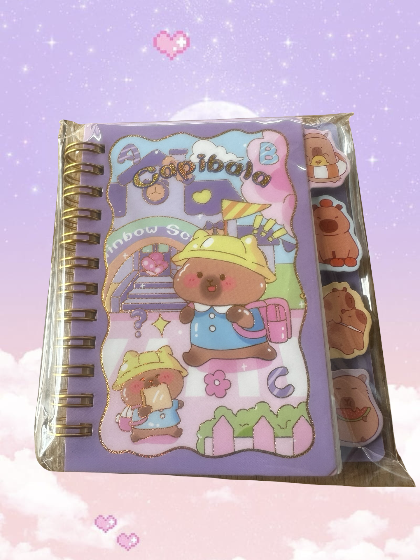 ✨  Capybara Capibala Kawaii Spiral Notebooks  ✨