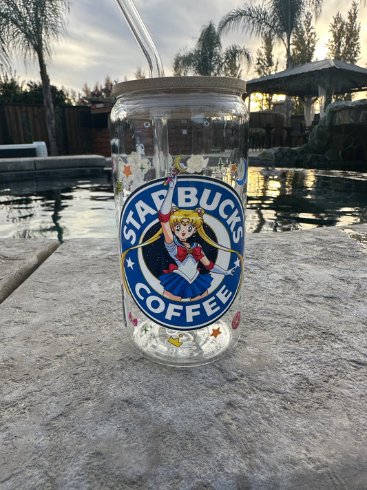 Sailor moon Libby glass can