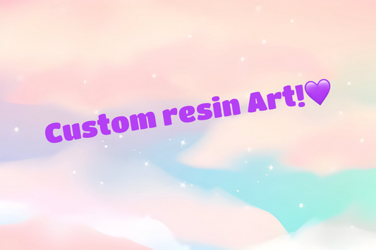 Custom resin art