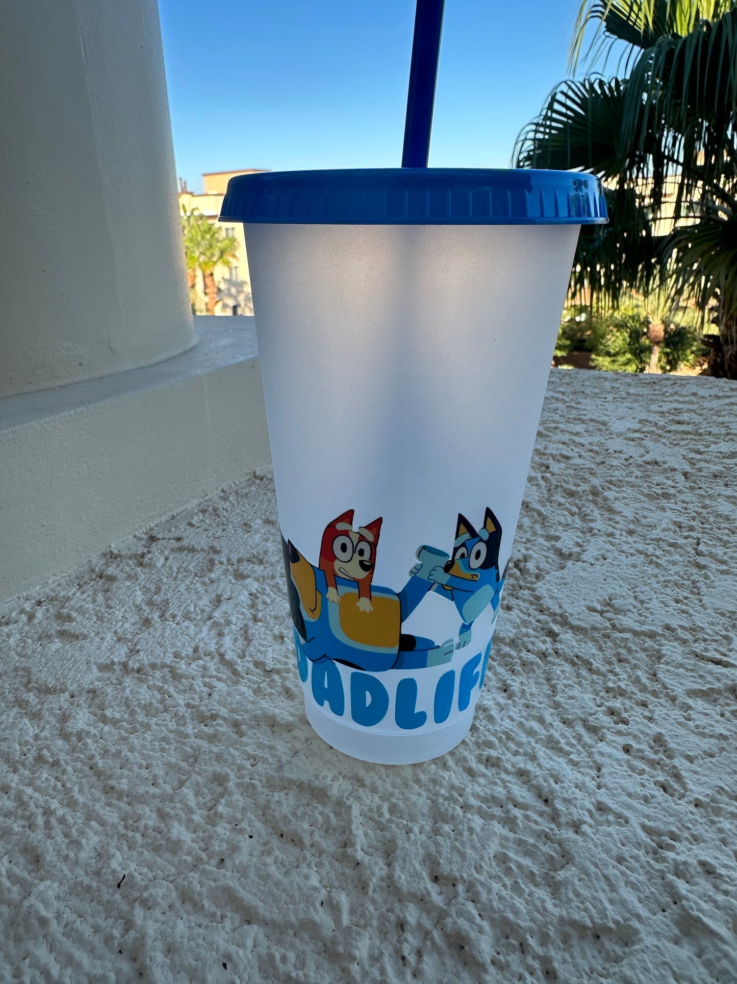 Blue Dog 24oz cold cups/Tumblers
