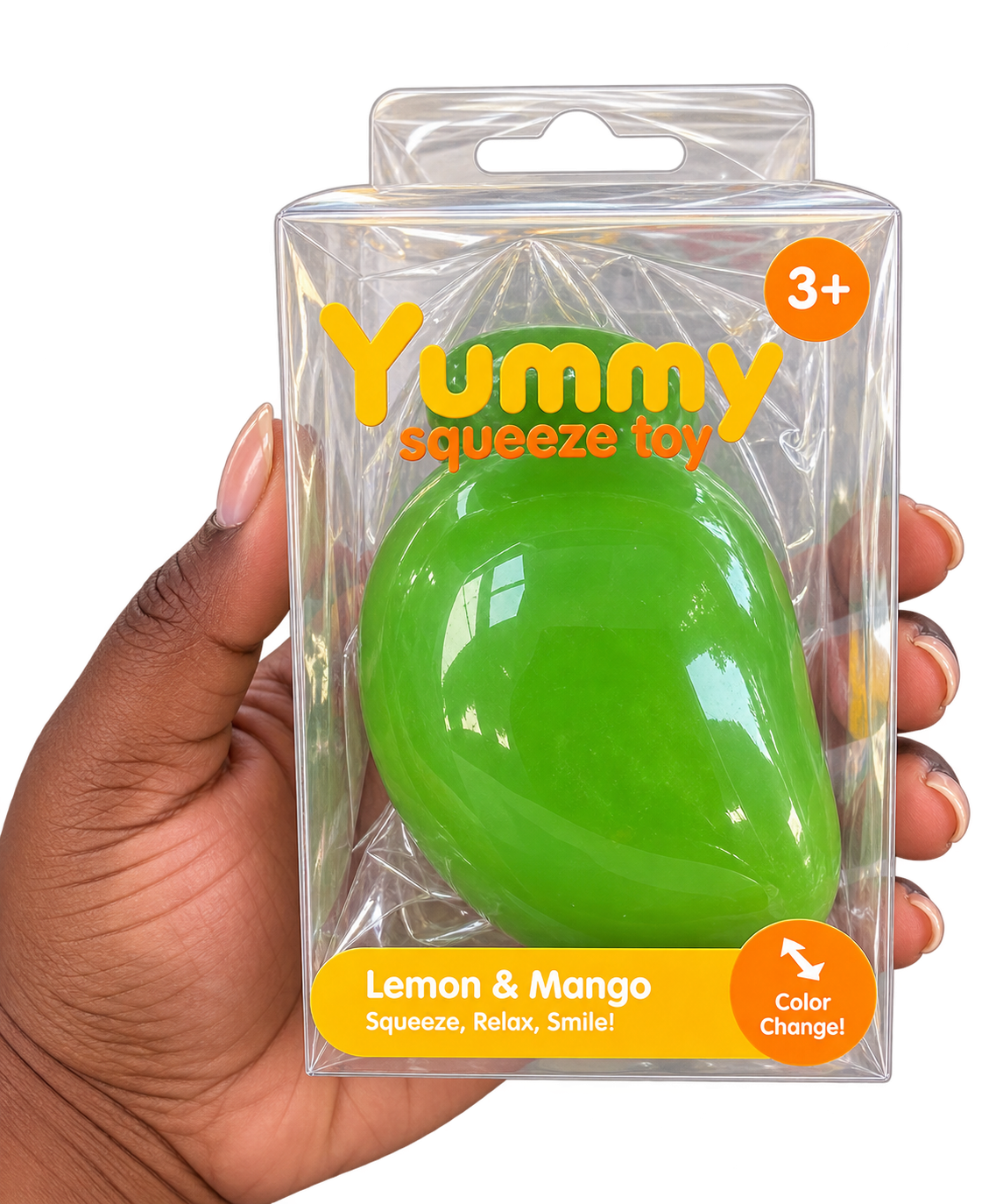 Color changing Crunchy Mango squishy