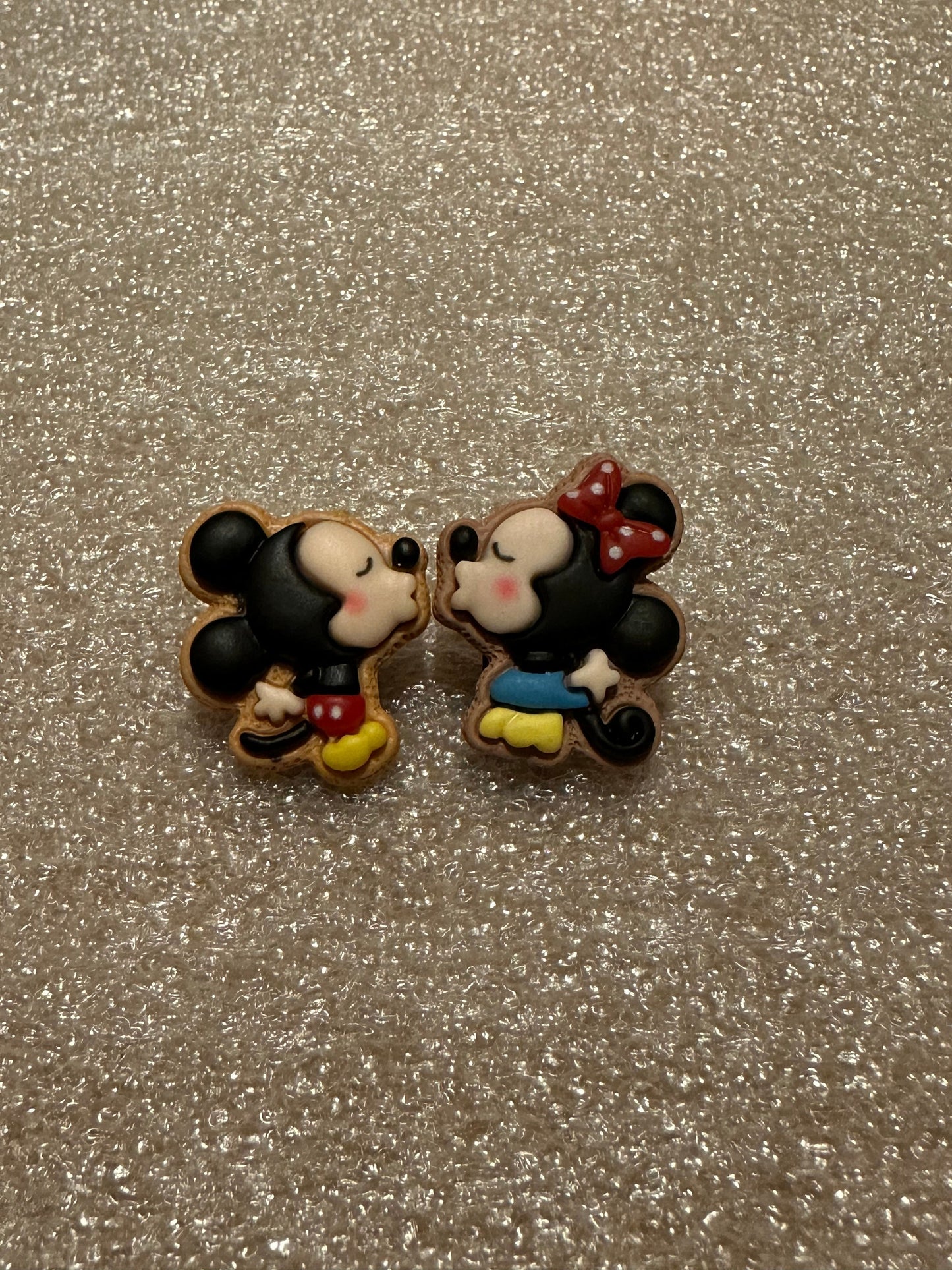 Kawaii | Shoe charm | Mouse | Happiest Place on Earth | Mouse| Shoe accessories | Minnie | Couples | Gifts for couples| his and hers |