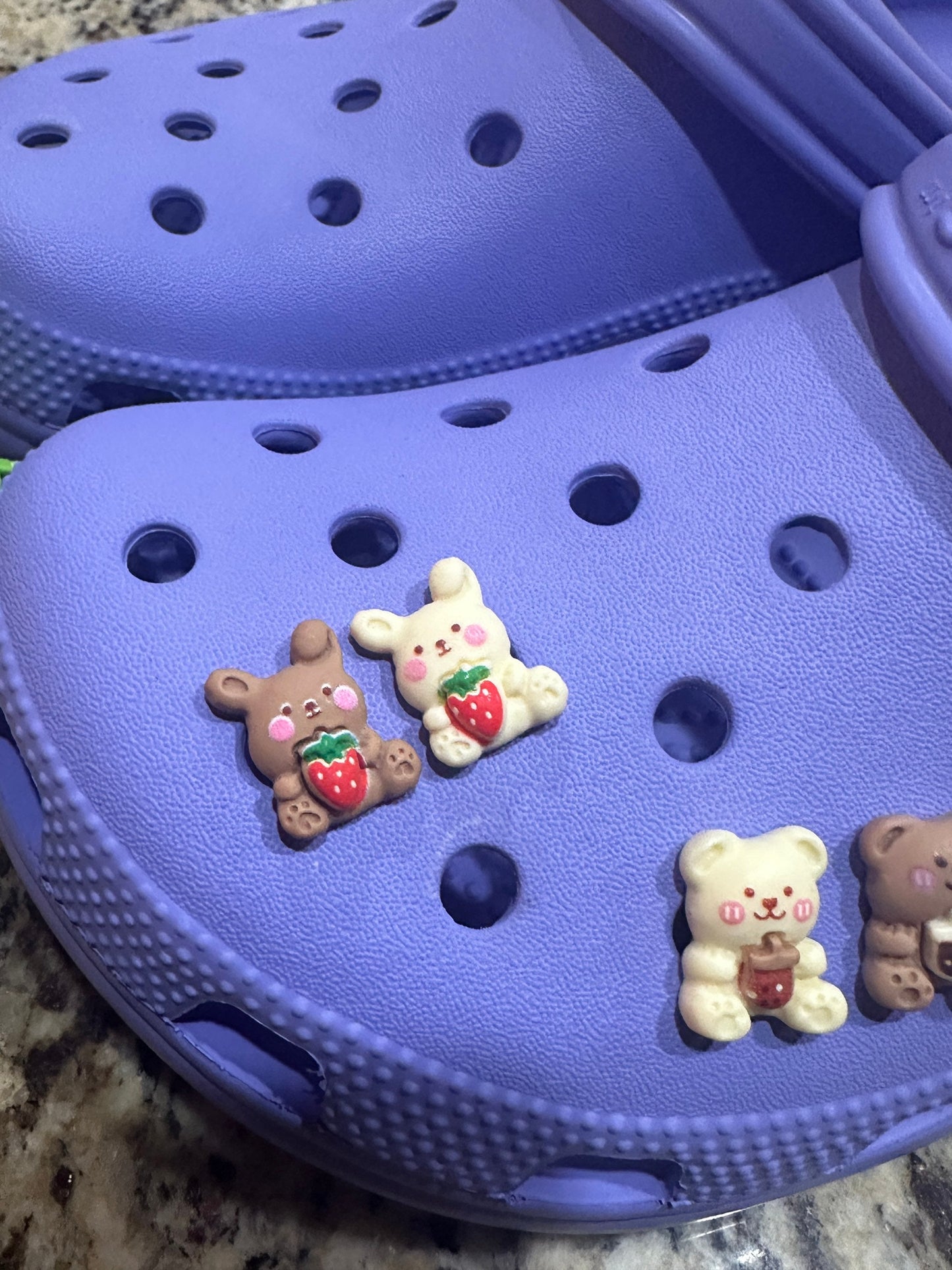 Shoe charm| kawaii | gifts for best friends | bff | Boba | boba drink charm | Teddy bears | boba tea teddy | cute | resin charm |
