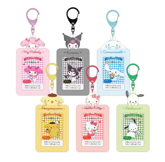 Sanri Photocard Holder | Kpop Card Holder | K-pop | Melody | Cinnmoroll | pompurin | chacco | Kuro | PC holder keychain